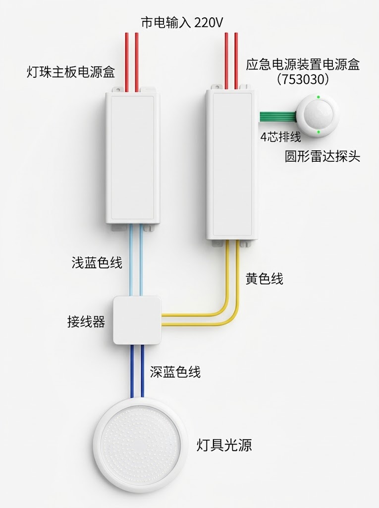 Split configuration illustration